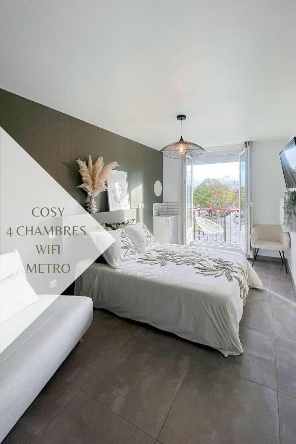 Auteuil • 4 Chambres • Wifi • Metro A 400M Rennes Exterior photo